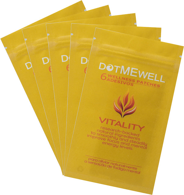 WELLNESS VITALITY PATCHES - 6 units per package