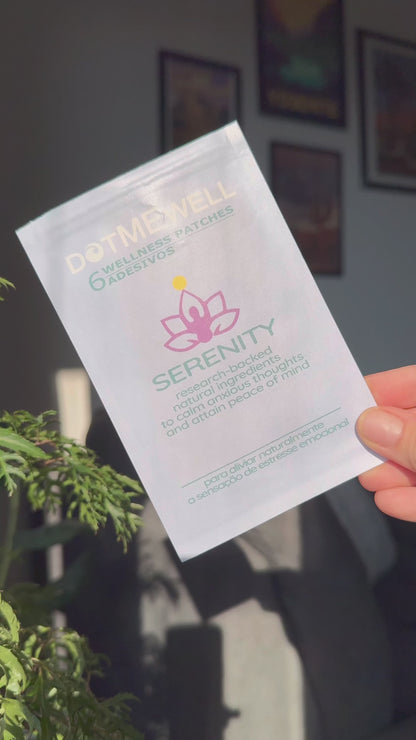 WELLNESS  SERENITY PATCHES - 6 units per package
